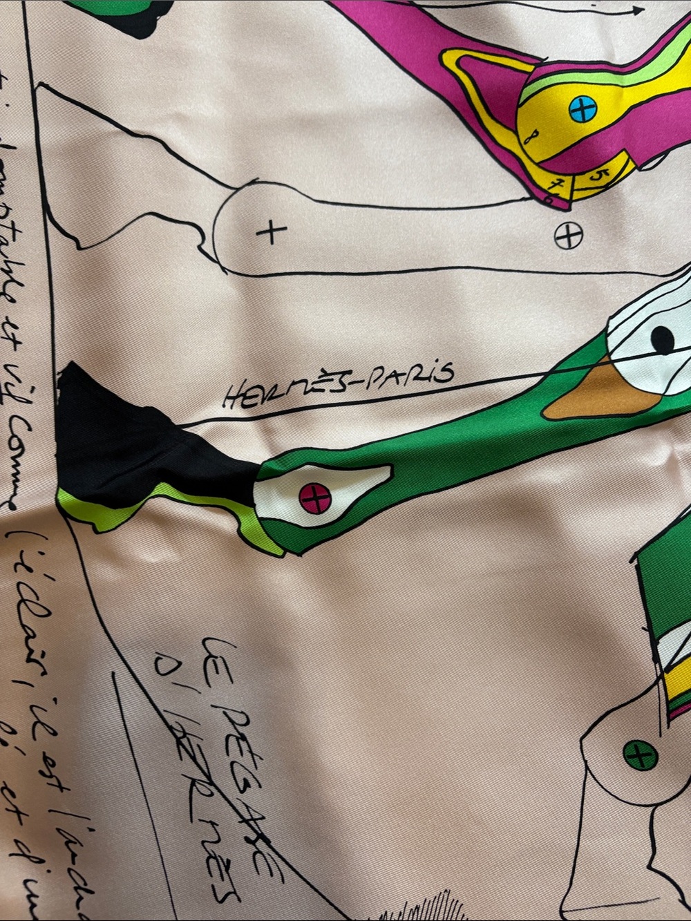 Brand new hermes Le Pegase d'Hermès scarf 140 - Picture 7 of 11